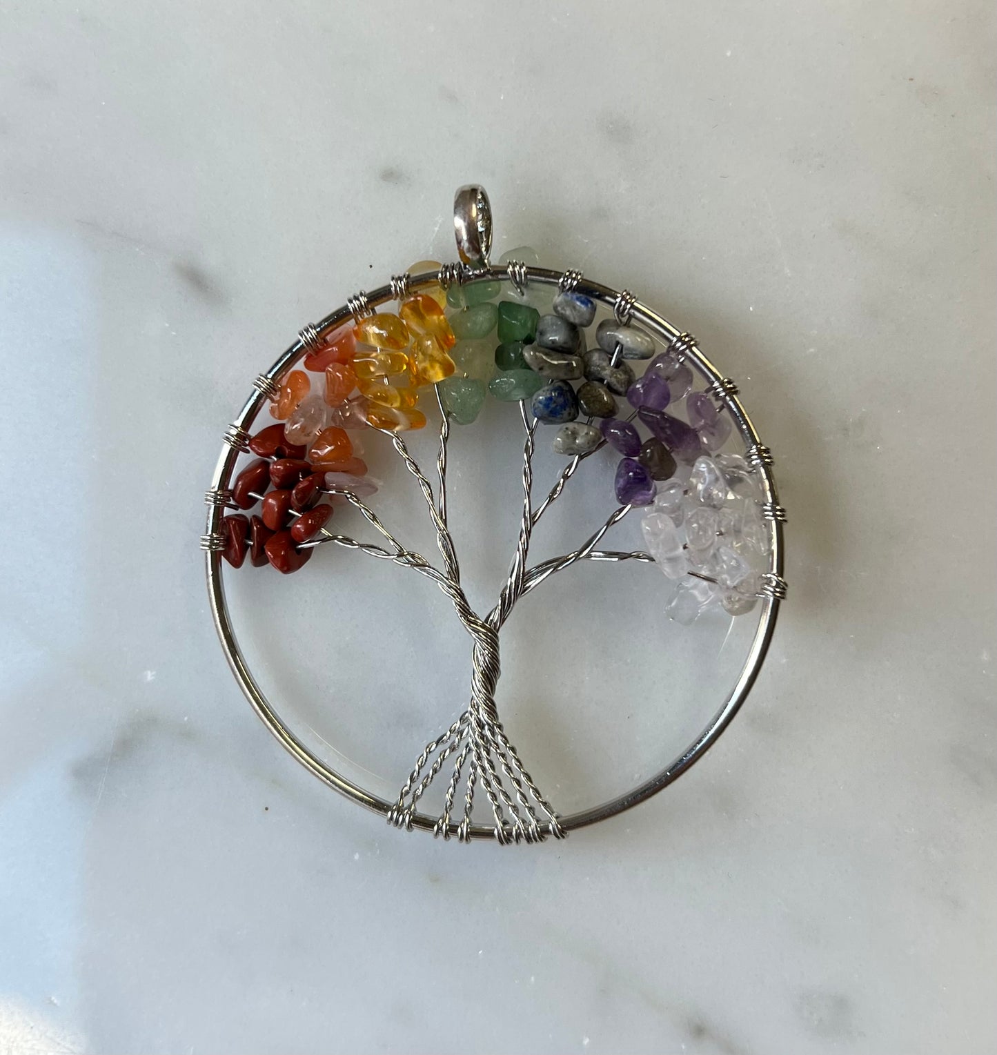 7 chakra levensboom hanger