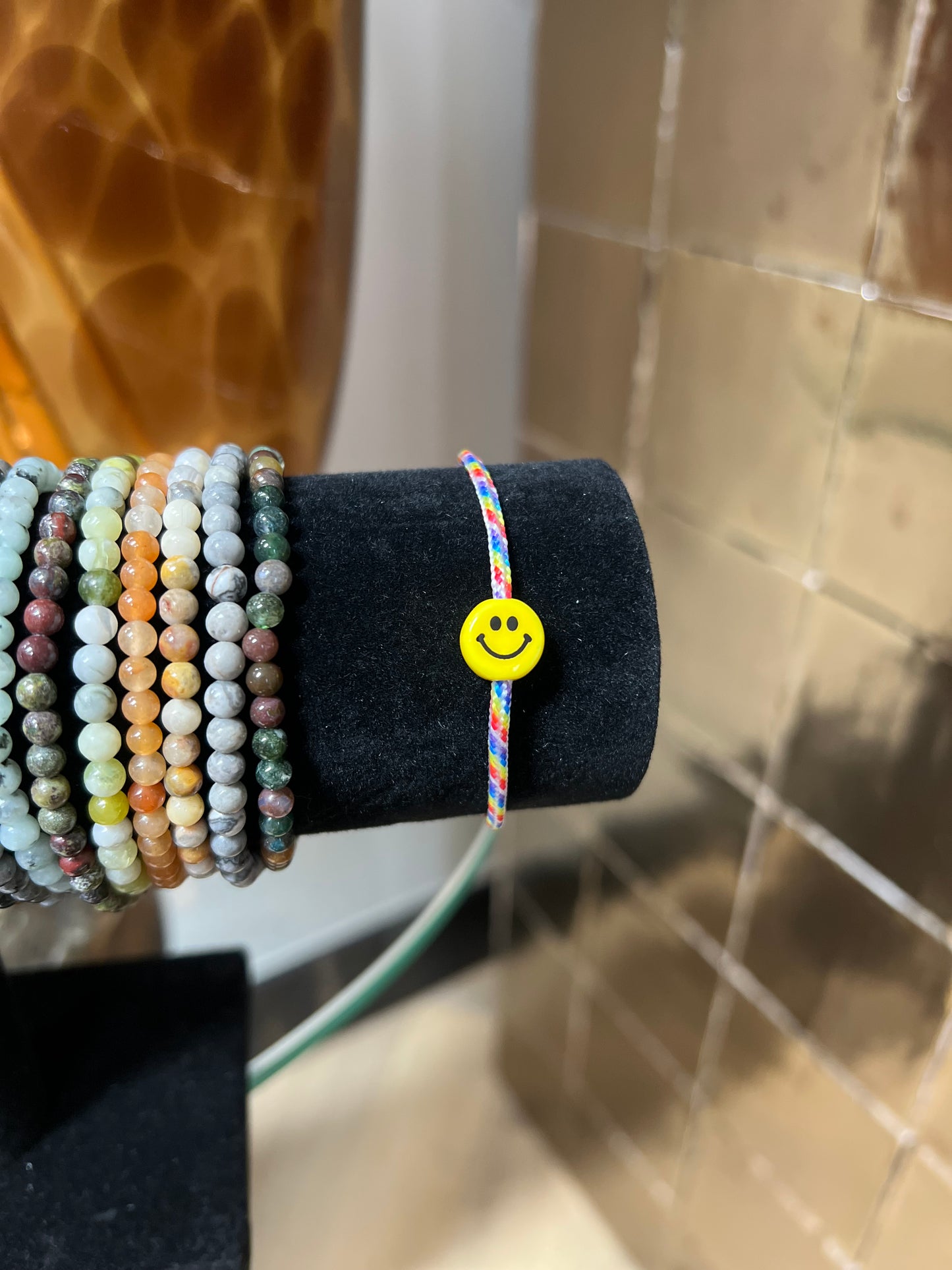 Smiley armband