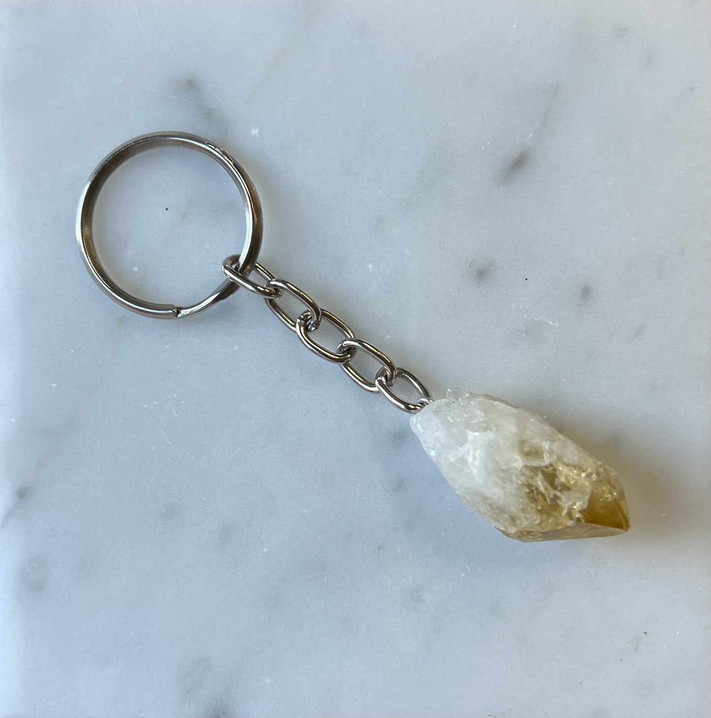 Citrien sleutelhanger