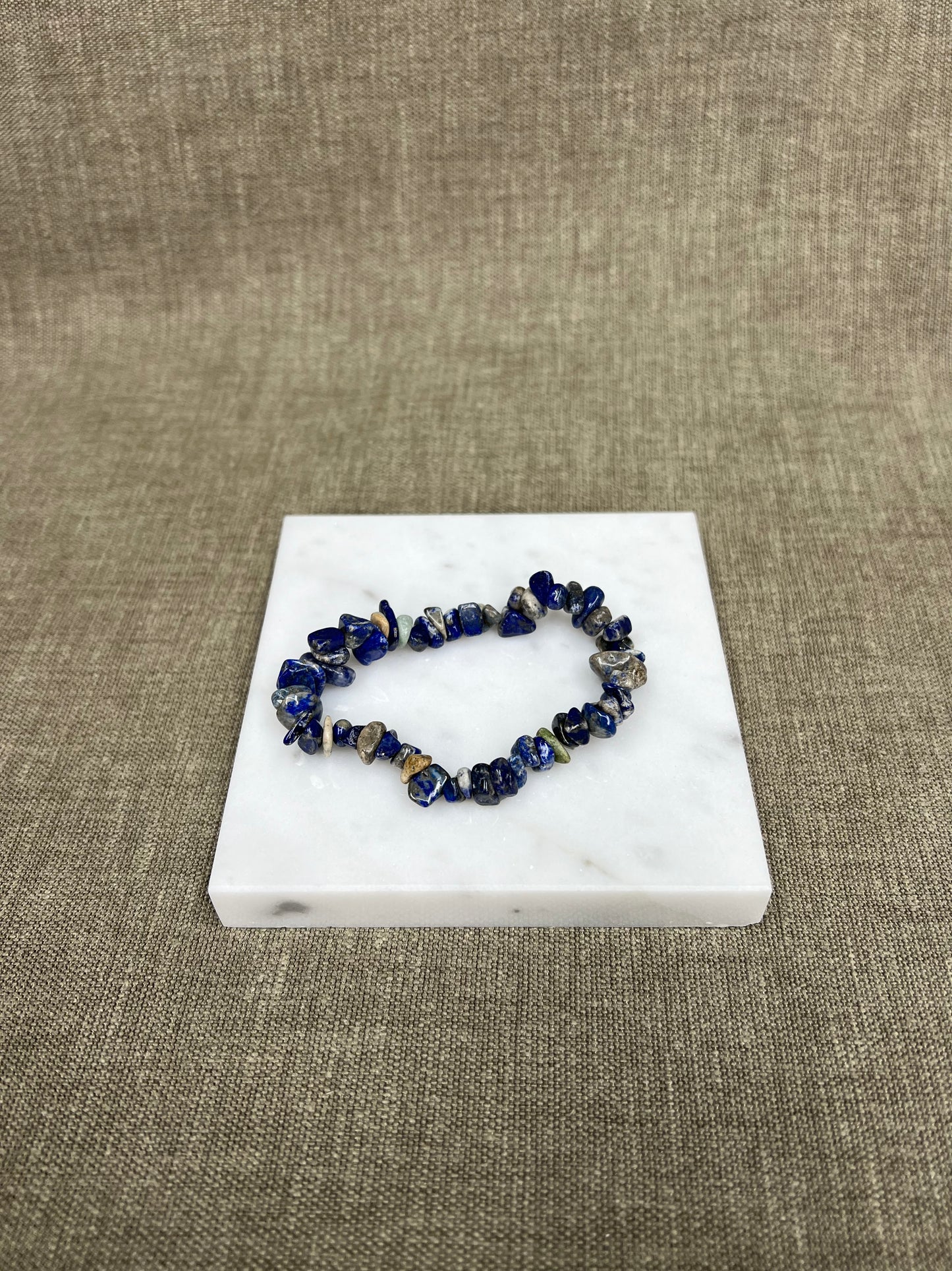 Lapis lazuli splitarmband