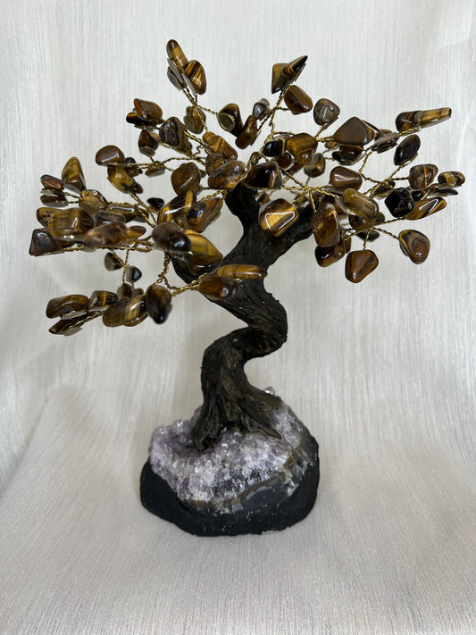Tijgeroog edelsteenboom